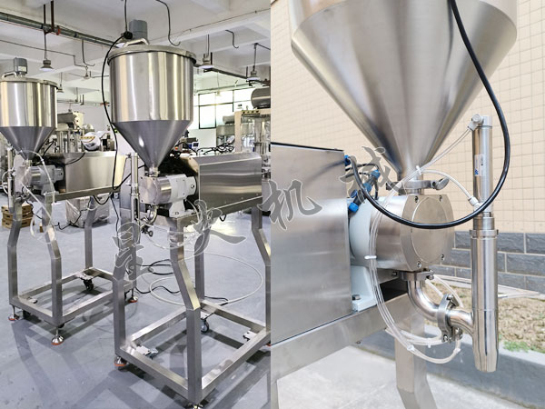 单头转子泵膏体灌装机