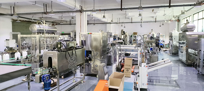 四川成都星火灌装设备厂家展示