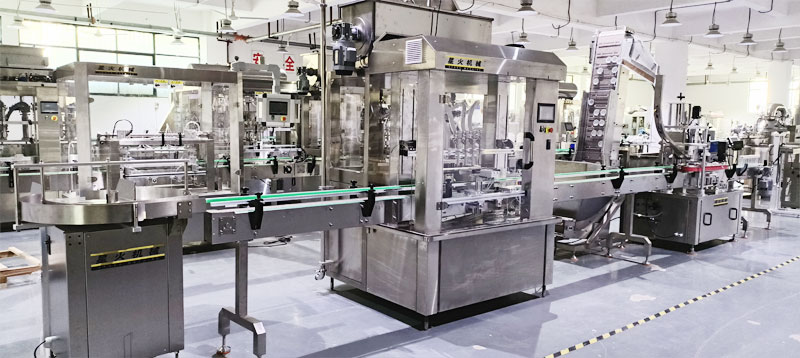 四川成都星火灌装设备厂家展示